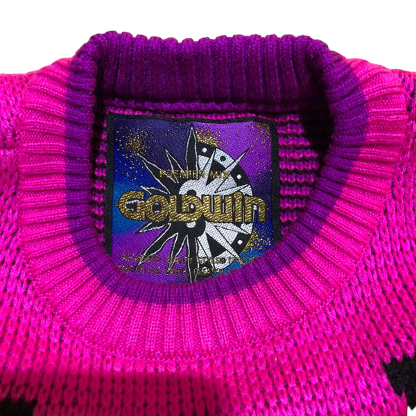Goldwin Fuscia Knit Pullover