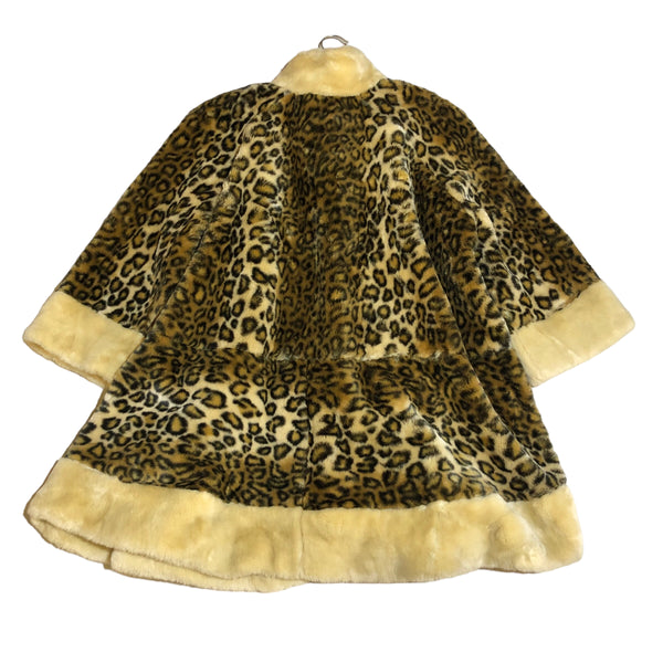 Vintage Leopard Fur Coat