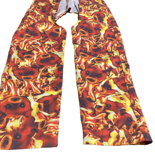 Custom Flame Teddy Chaps by Monkey Fox