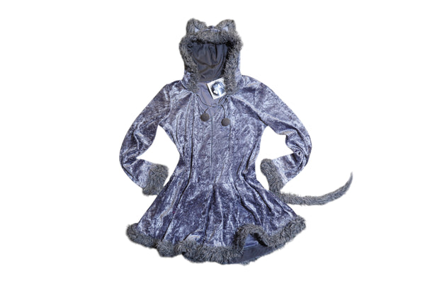 Cat velvet Dress