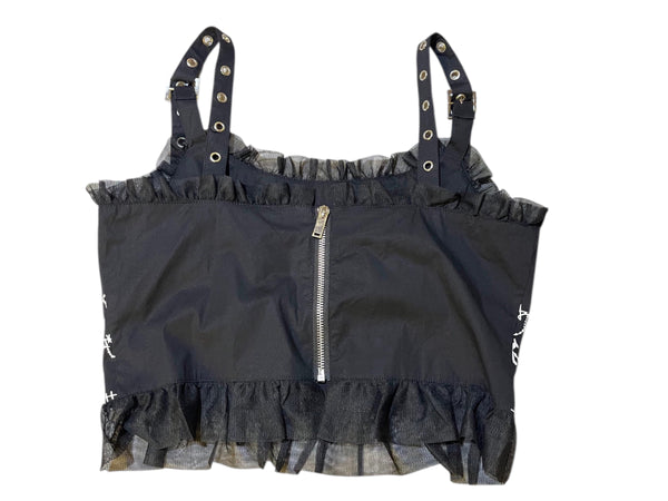 Custom Gothic crop top from Japan