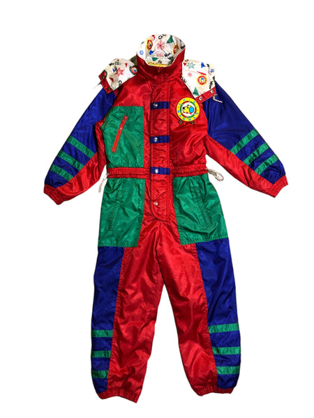 Vintage Royal Blue Snow suit by Chibi Wan Wan from Japan