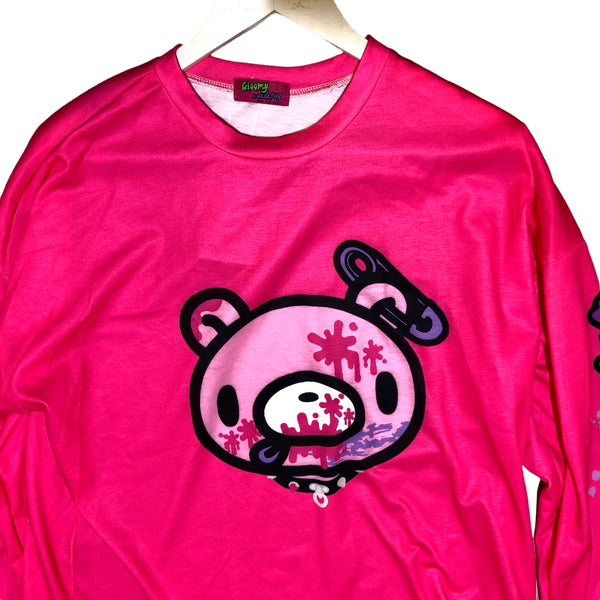 Gloomy Bear Hot Pink Long Sleeve by ACDC RAG