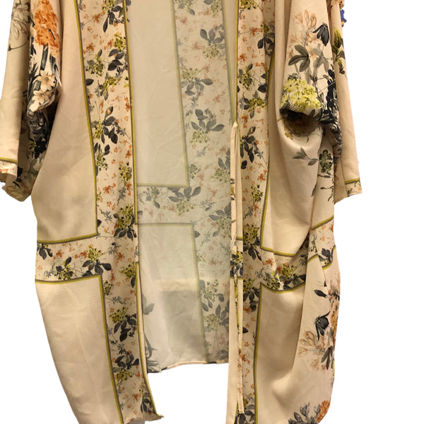 Vintage floral Sheer Robe