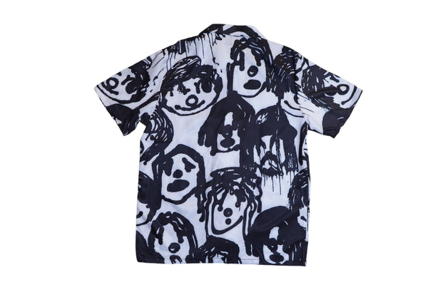 Drippy Clown Short Sleeve Button up