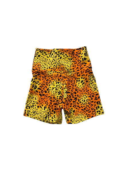 Blim Neon Printed Booty Shorts