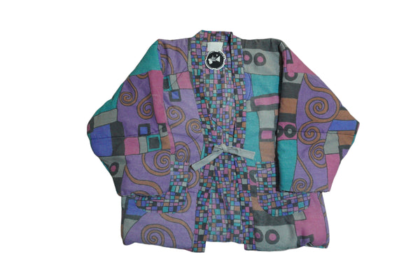 Handmade OOAK Abstract Hapi Coat