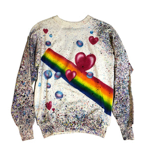 Heart Splatter Sweater by Blim x Jam Jams