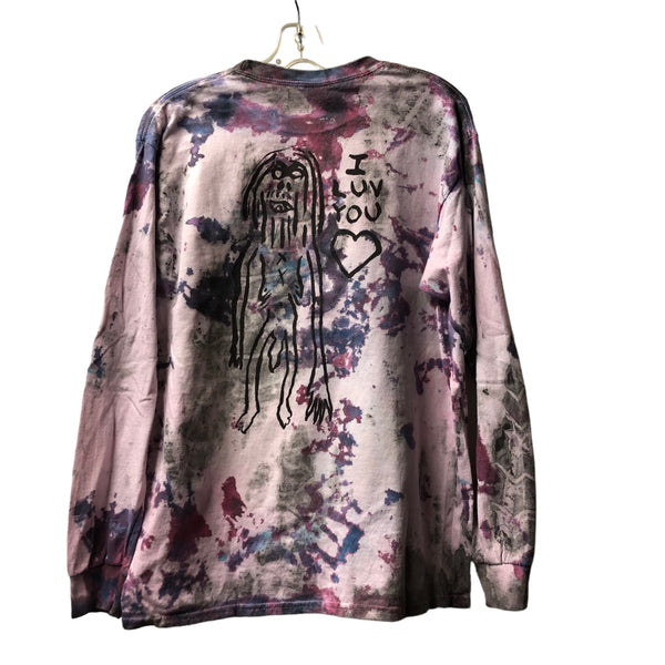 OOAK Tie Dye Long Sleeve by Dang Olson x Blim x Robert Dayton