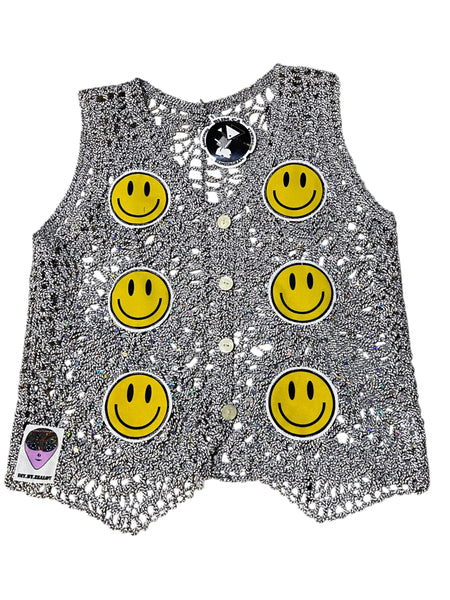 Hand Upcycled mesh Shirt by Zealot