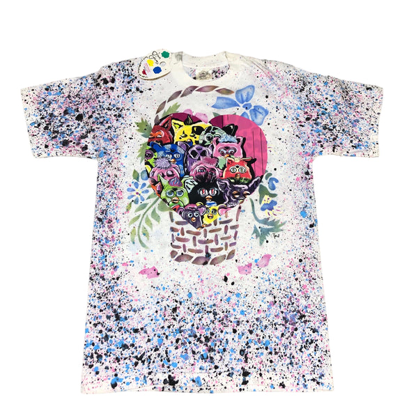 Furby Heart Splatter T by Blim x Jam Jams