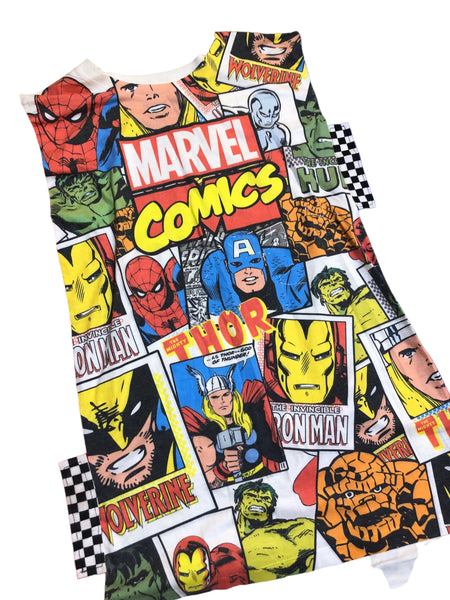 Hand Upcycled Marvel Shirt by Zealot