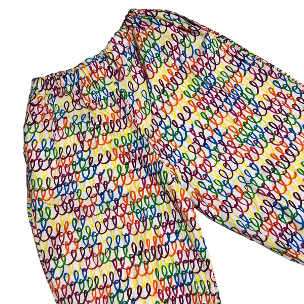 Custom Rainbow Cotton Balloon Pant by Blim