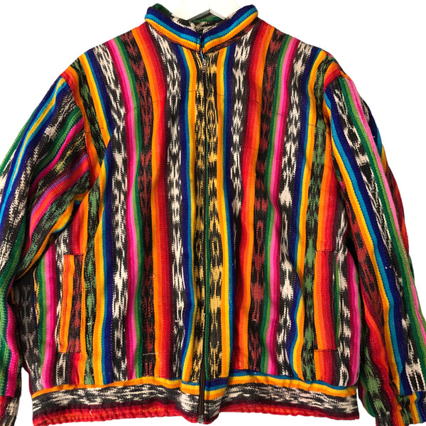 Vintage Woven Colourful Boho Jacket