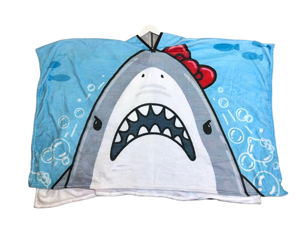 Blim Vintage Hello Kitty “Jaws” Reworked Poncho
