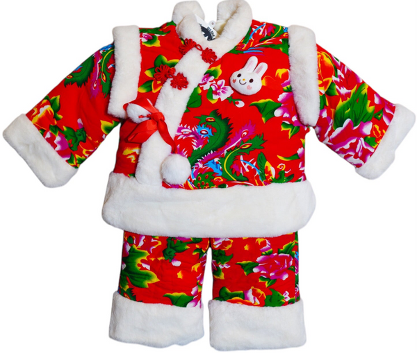 Toddler Vintage Chinese Jacket set