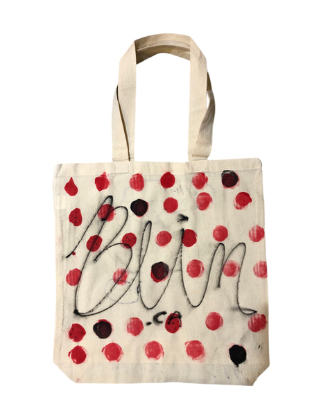 Hand painted tote by Anne