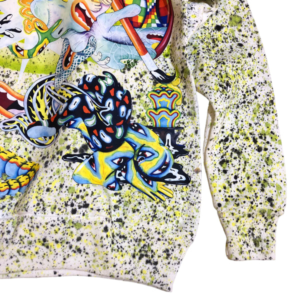 OOAK Splatter Sweater by Dang Olson x Blim