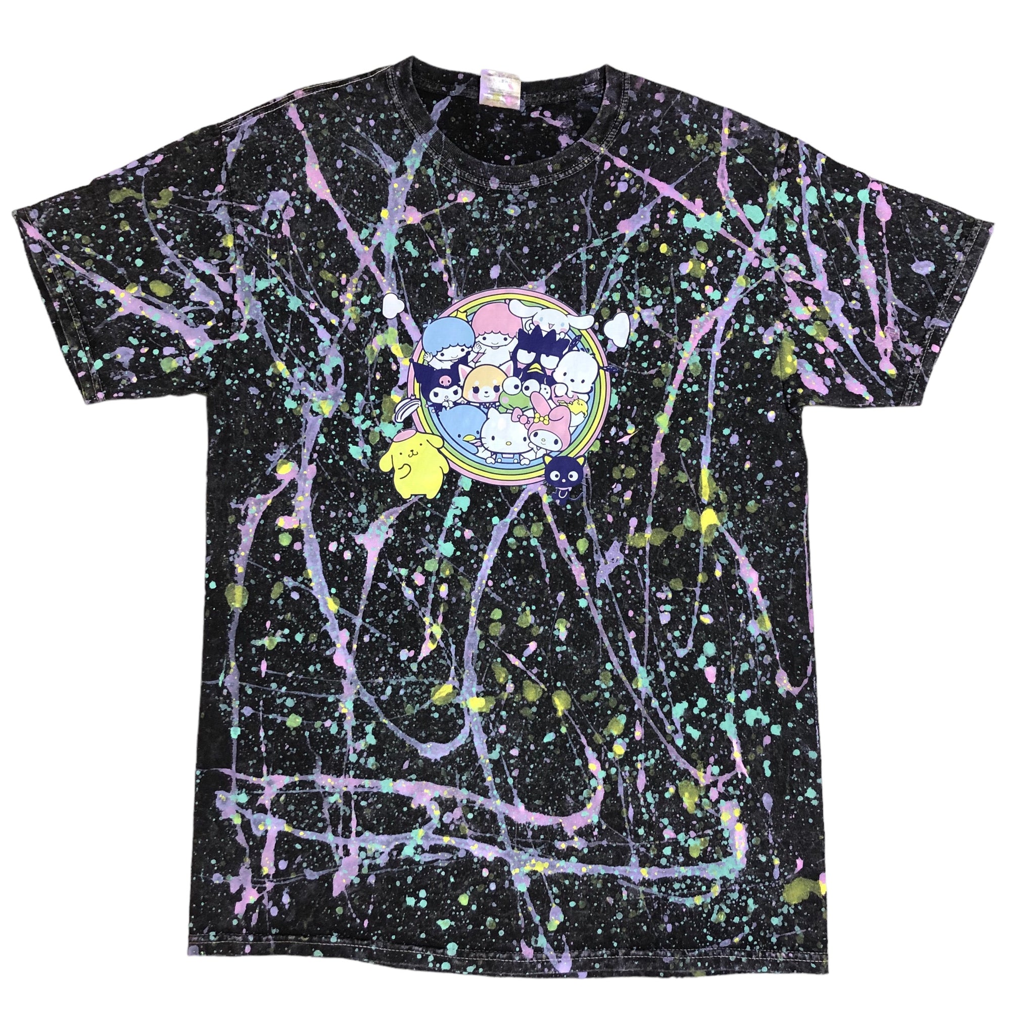 Hand Splattered One of a Kind Sanrio Crewneck T by Blim