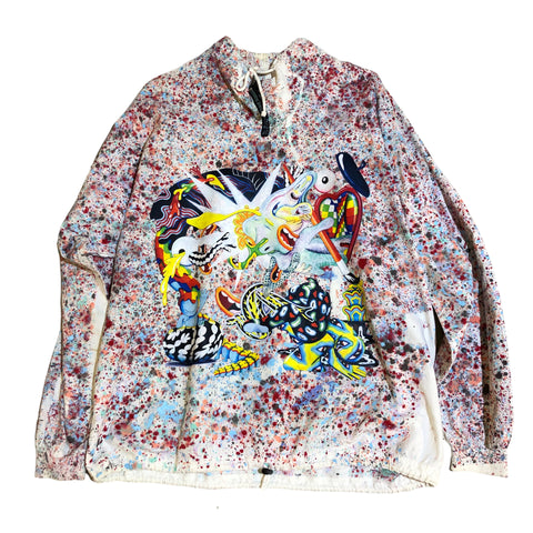 OOAK Splatter Sweater by Dang Olson x Blim