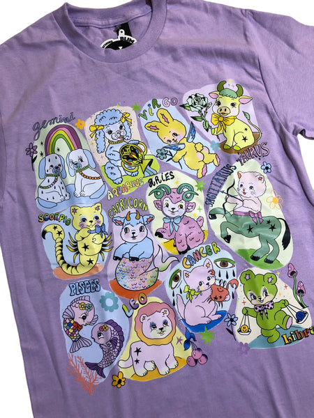 BACK IN STOCK!! Periwinkle T by Char Bataille for Blim.