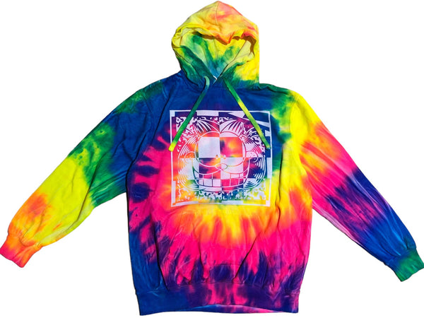 Vapour Garf hand printed hoodie