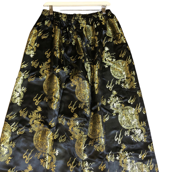 Gold Black Dragon Pant