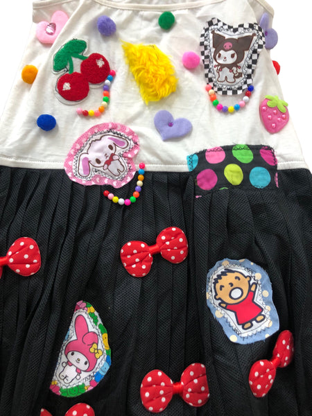 Hand Embellished Sanrio Dress by Zealot