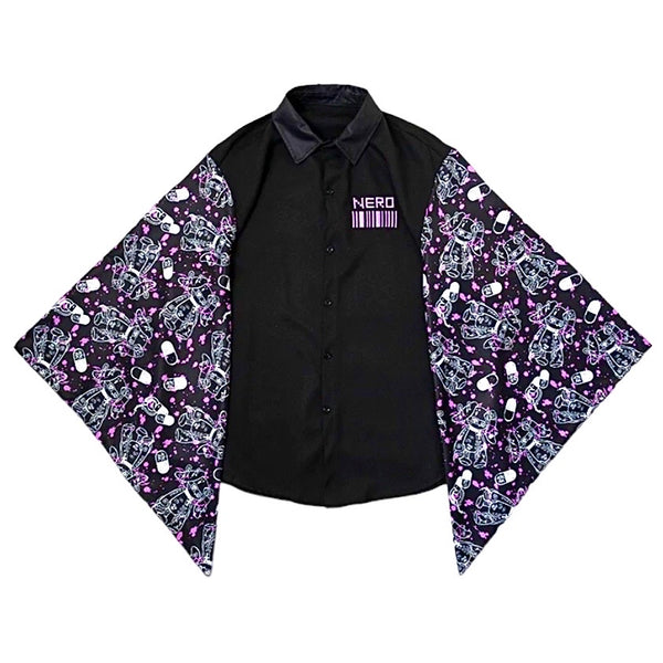 Kimono Sleeve Button Up by ACDC RAG