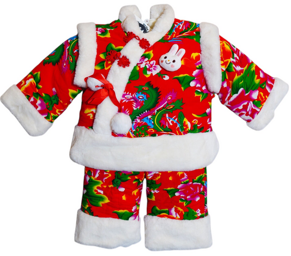 Toddler Vintage Chinese Jacket set