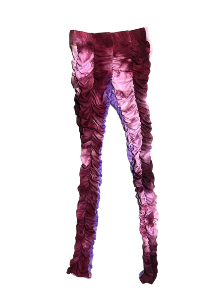 Tie dye Ruched Leggings
