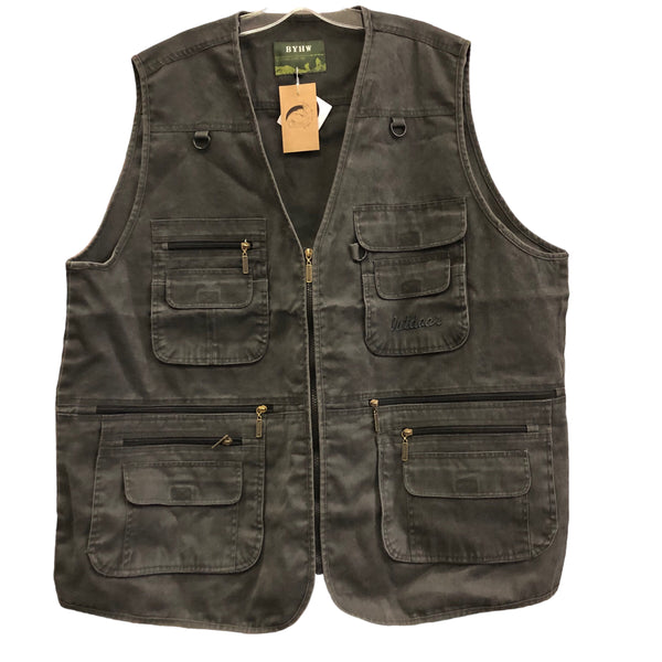 OOAK Magician Acid Black Cargo Vest by Tooth and Claw x Blim