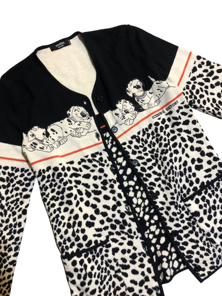 Vintage Dalmatian Cardigan