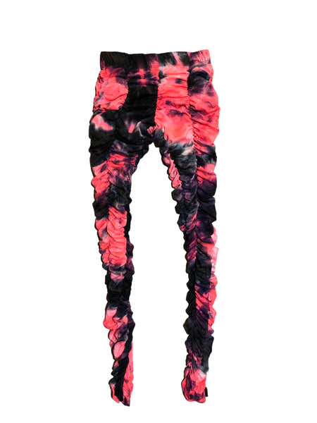 Tie dye Ruched Leggings
