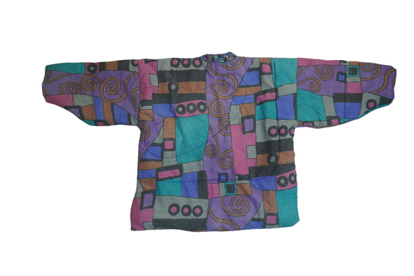 Handmade OOAK Abstract Hapi Coat