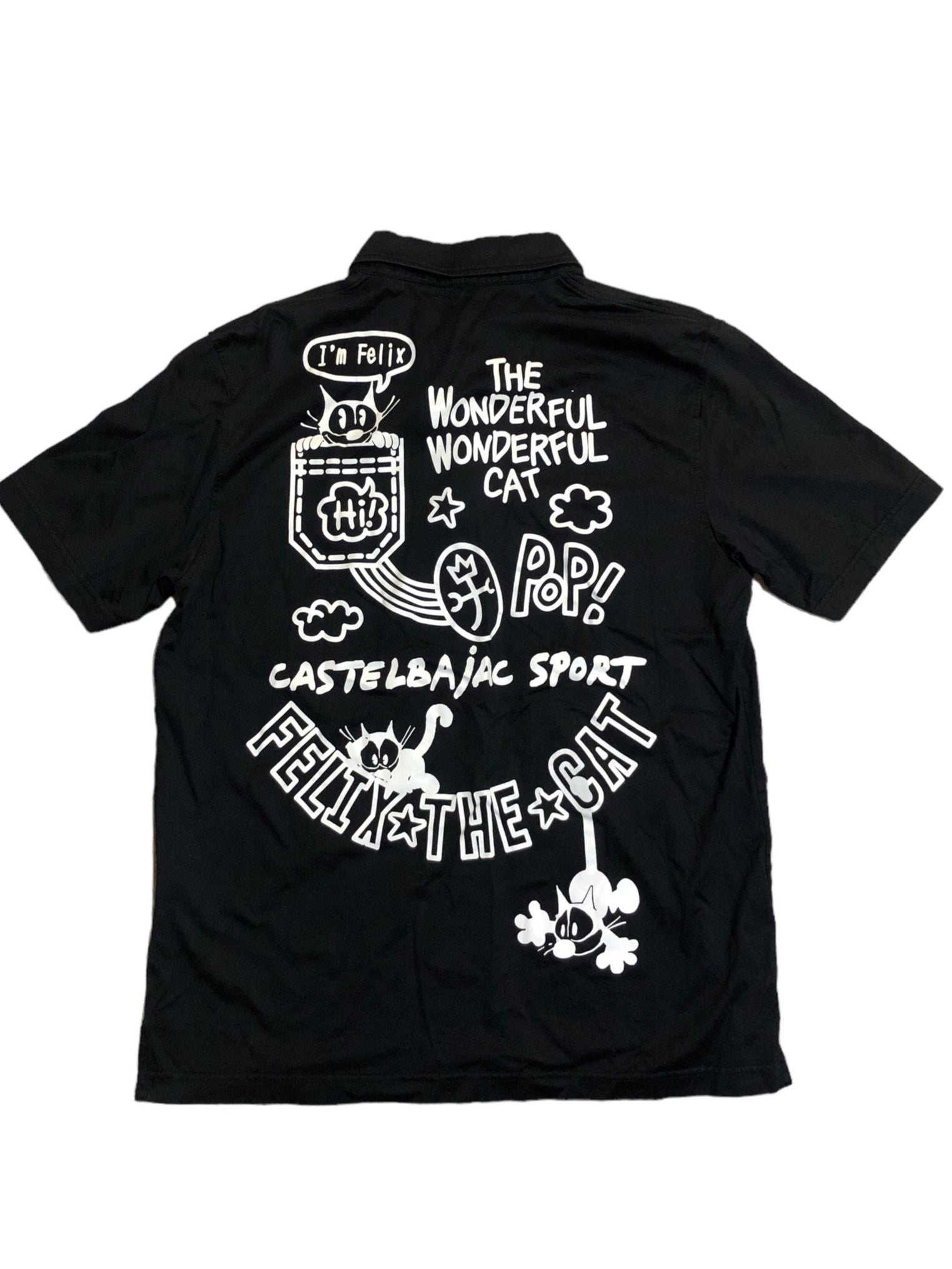 Felix the Cat Collared Shirt