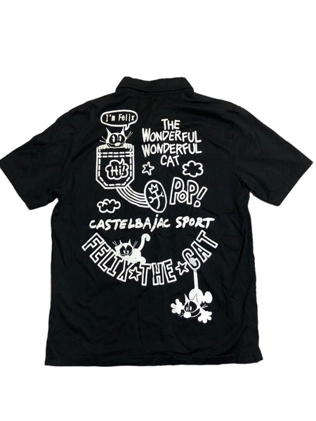 Felix the Cat Collared Shirt