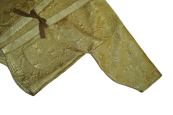 Handmade OOAK Gold Quilted Hapi Coat