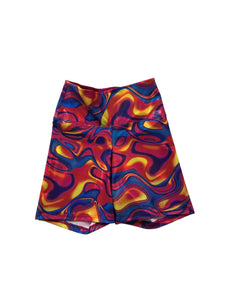 Blim Neon Printed Booty Shorts