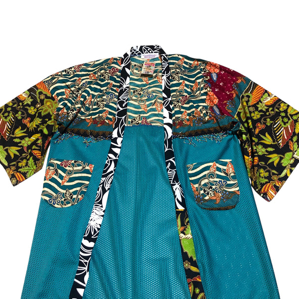 One of a kind handmade robe by Pattern Nation