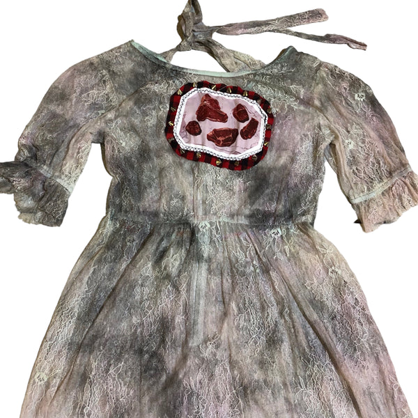 OOAK Meat Dress by Zealot