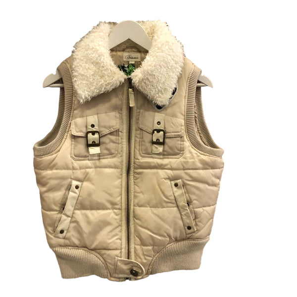 Embellished Murakami Bear Puffer vest