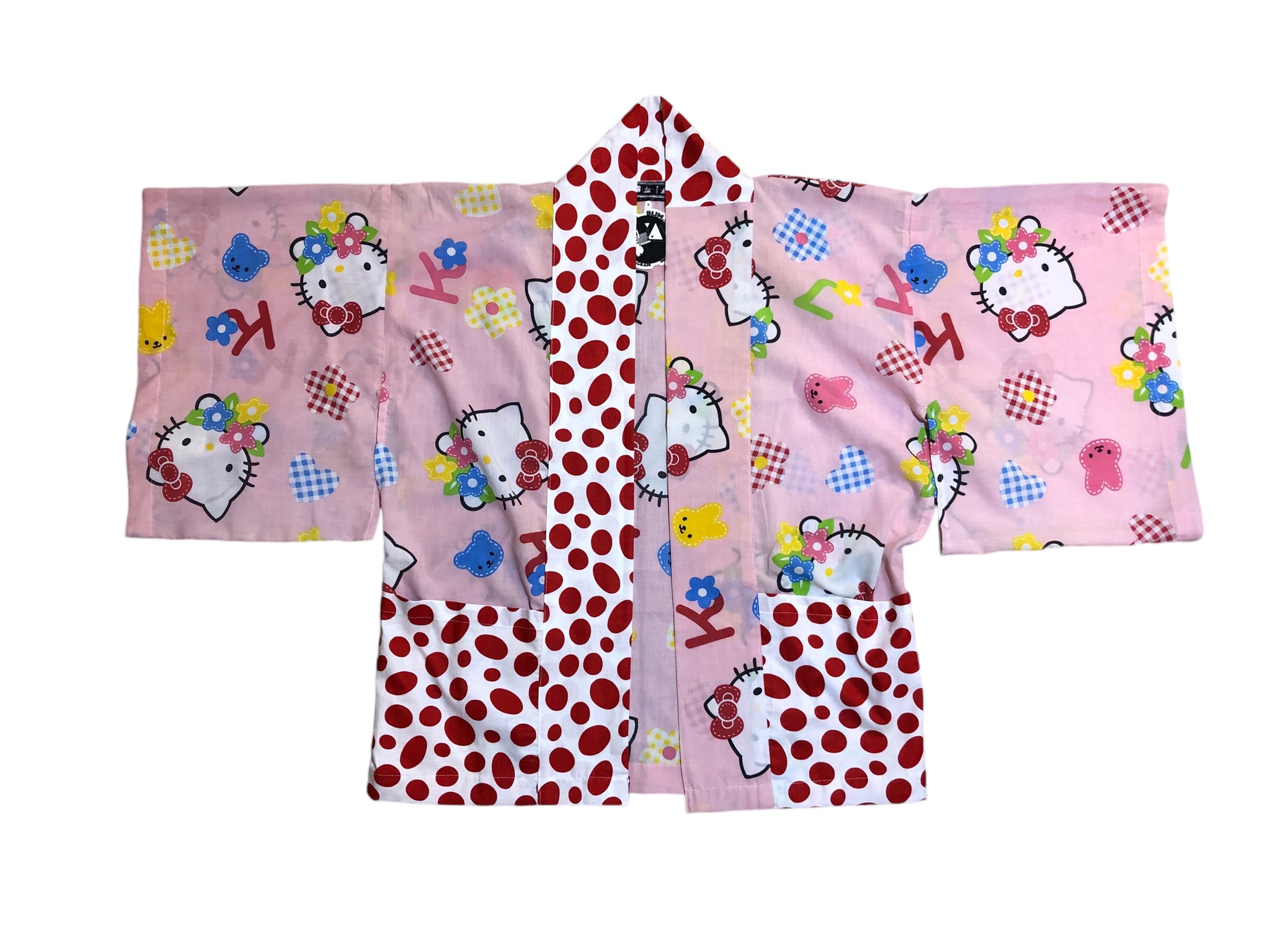 Few of a Kind Handmade Hello Kitty Dot Haori by Blim