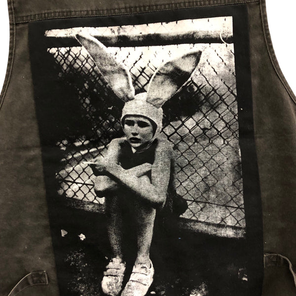 Custom Screen Printed Gummo Cargo Vest