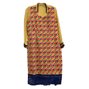 Vintage Embellished Traditional Dress