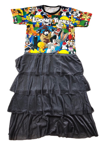 Upcycled Looney Tunes Dress by Zealot