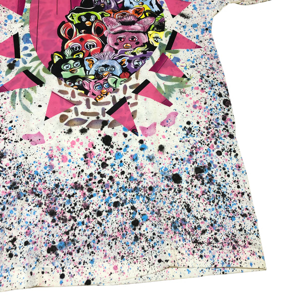 Furby Heart Splatter T by Blim x Jam Jams