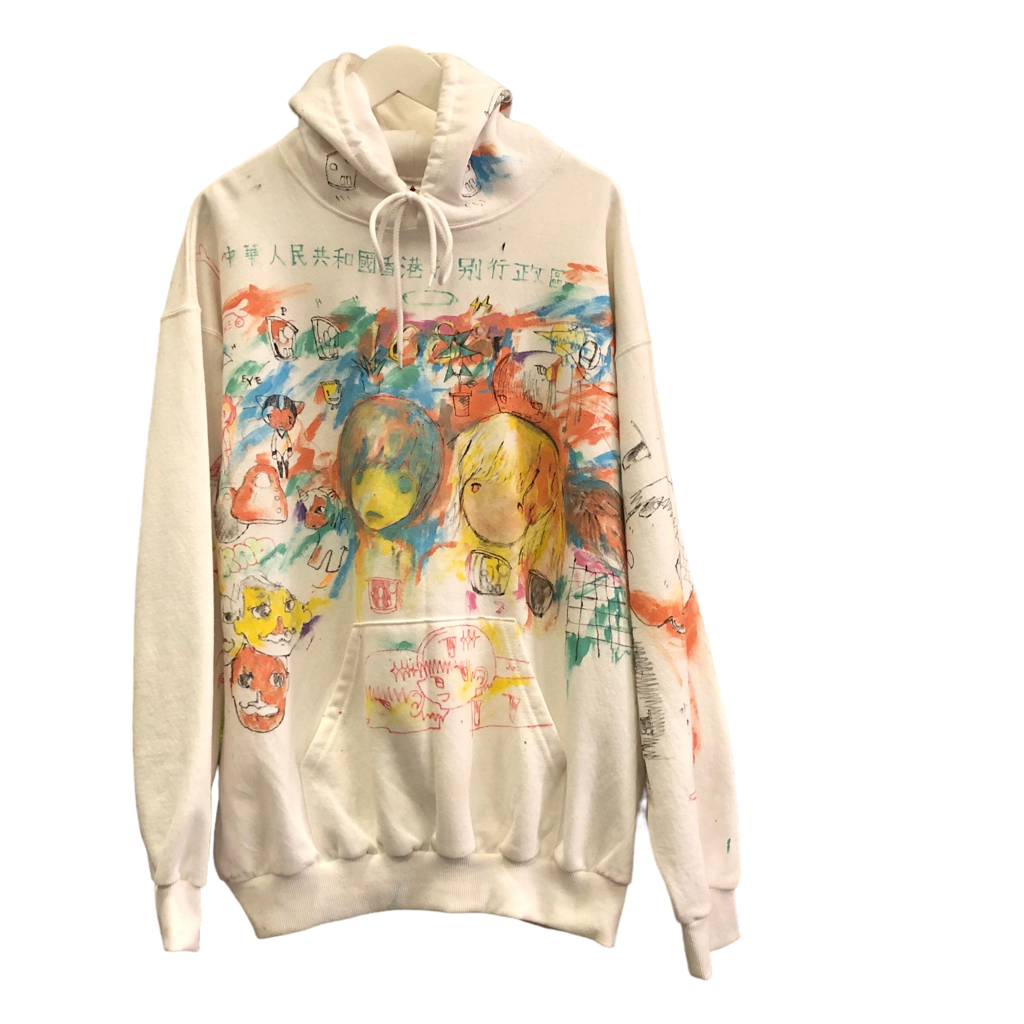 OOAK Hand Painted Hoodie by Kai x Blim