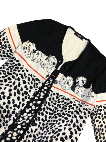 Vintage Dalmatian Cardigan