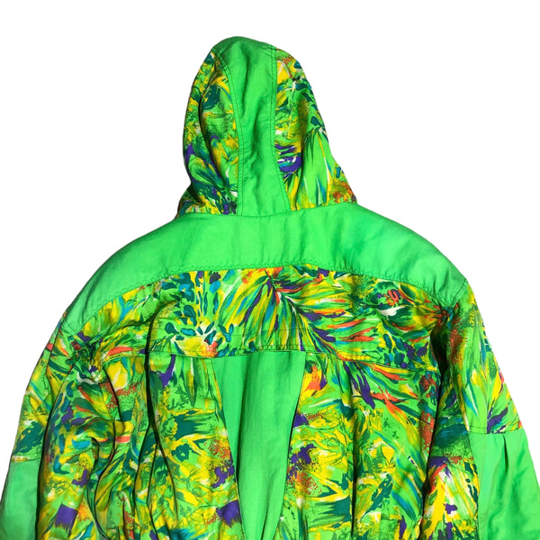 Vintage Neon Green Snow suit by Pink Turn